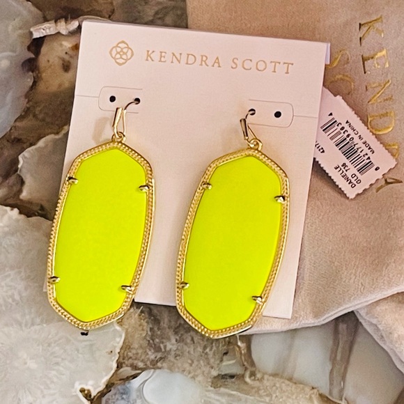 Kendra Scott neon earrings - Picture 3 of 8